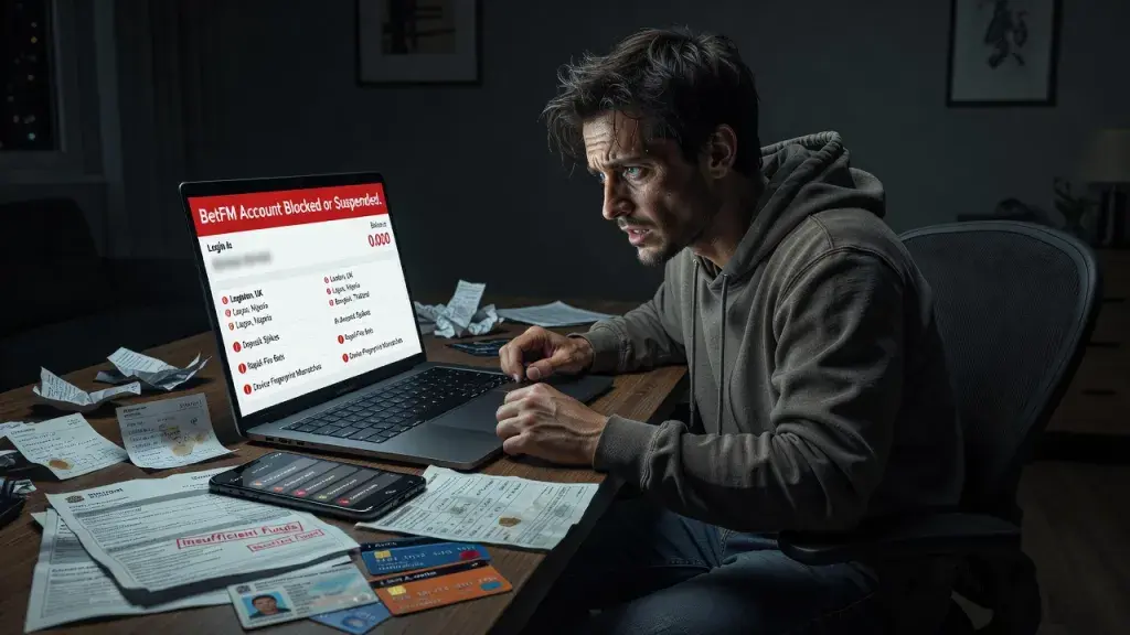 BetFM Account Blocked or Suspended: Reasons and How to Unblock Your Account