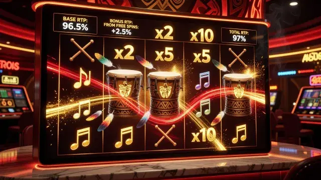 Majestic Drums RTP Explained: How "3 Majestic Drums" Delivers High RTP, Bonus RTP and Smooth Slot Gameplay