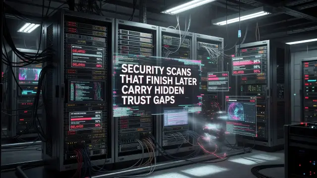 Security Scans That Finish Later Carry Hidden Trust Gaps