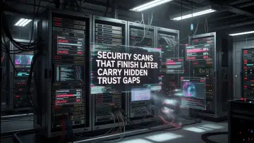 Security Scans That Finish Later Carry Hidden Trust Gaps